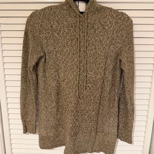 American Eagle Hooded Knit Sweater